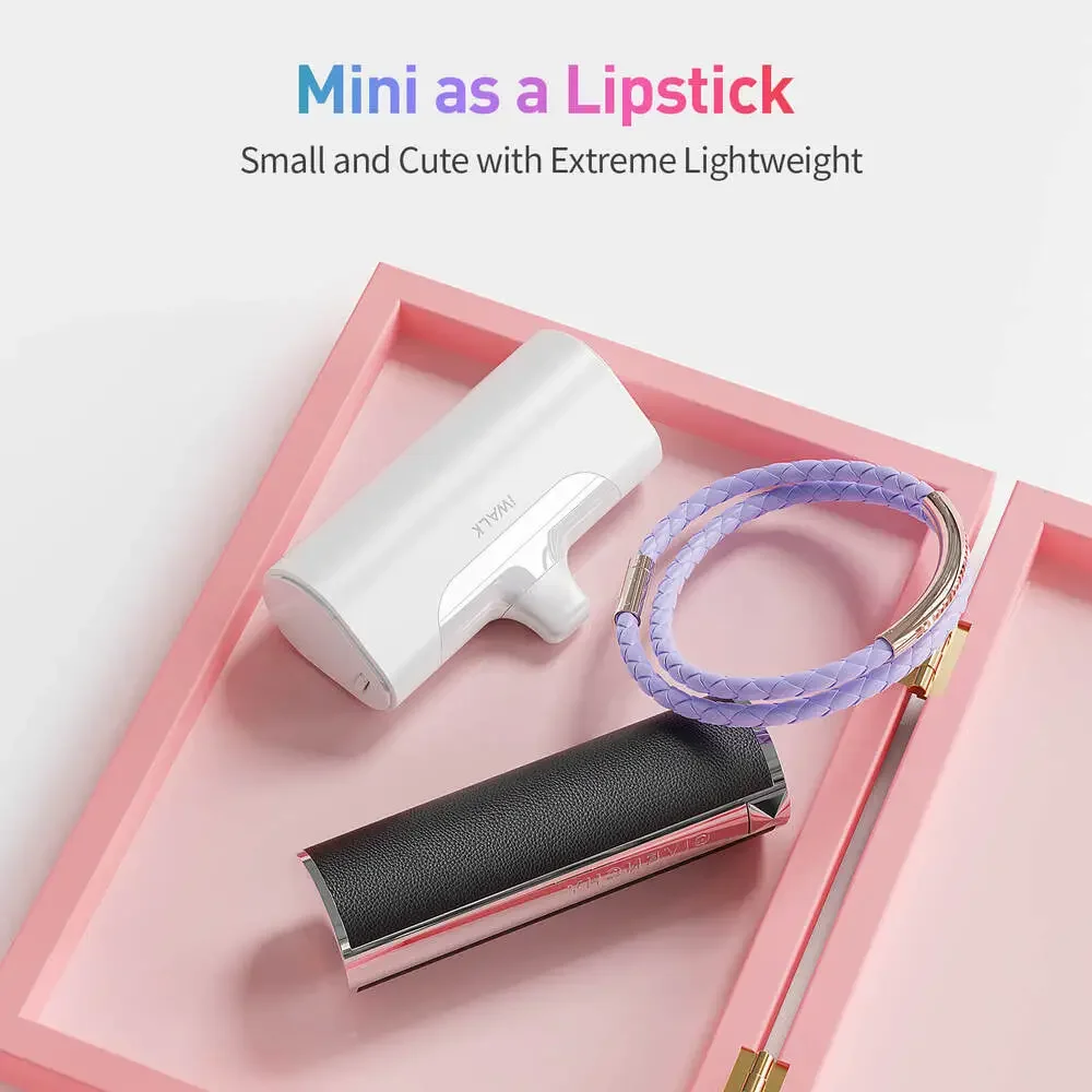 iWALK LinkPod 4 Portable Charger, 4500mAh Pocket Size Charging Power Bank (NEW)
